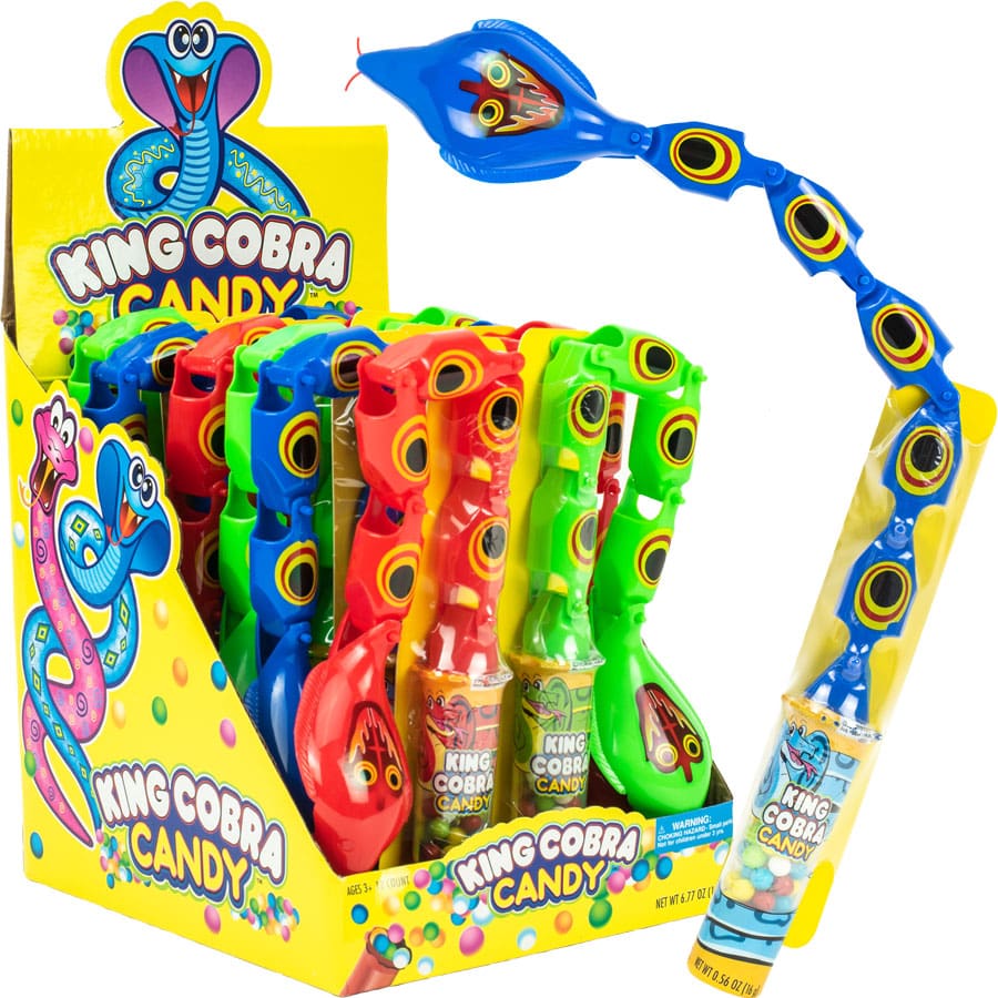 62628-King Cobra Toy with Candy