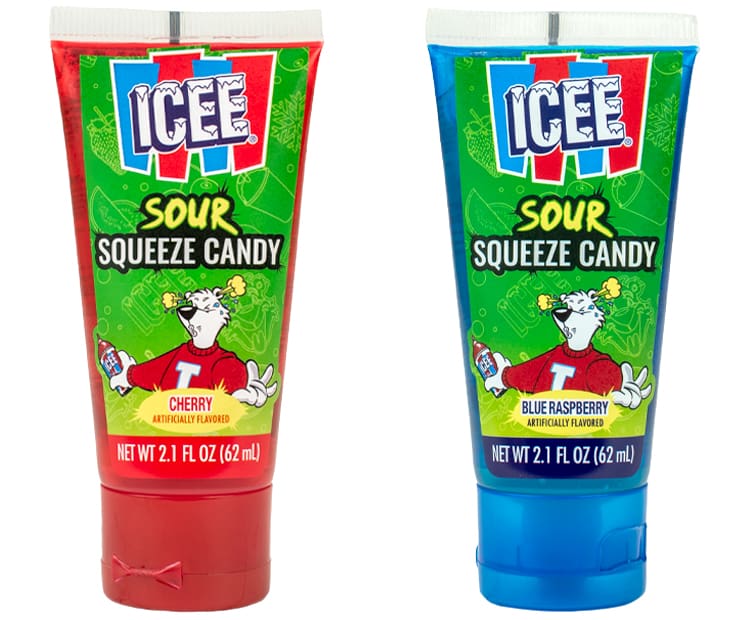 Icee Sour Squeeze Candy Kokos Confectionery And Novelty 8792