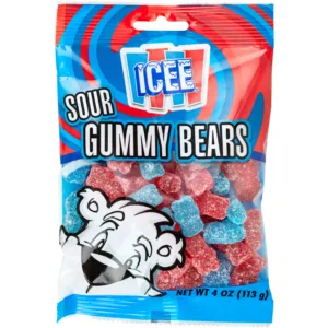 Sour Gummy Bear Bag front shot