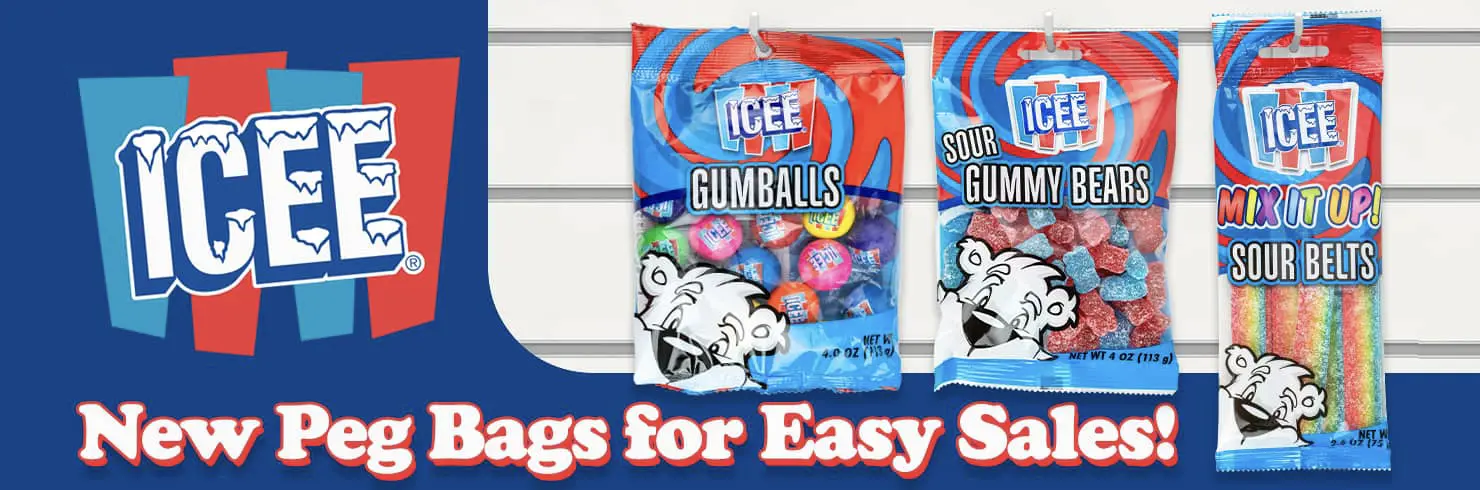 Link to ICEE Peg Bags